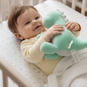 🦖 Carter's Green Dino Musical Waggy Plush Toy - Twinkle Twinkle Little Star